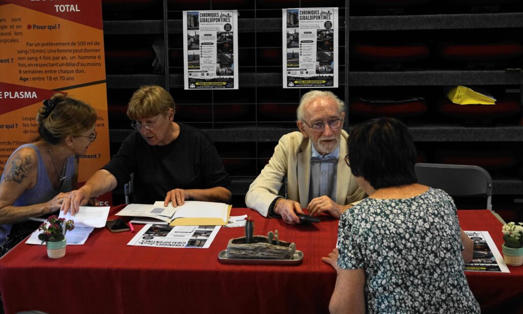 A l'occasion du Forum des associations du 4 septembre,Chroniques Gibaldipontines 