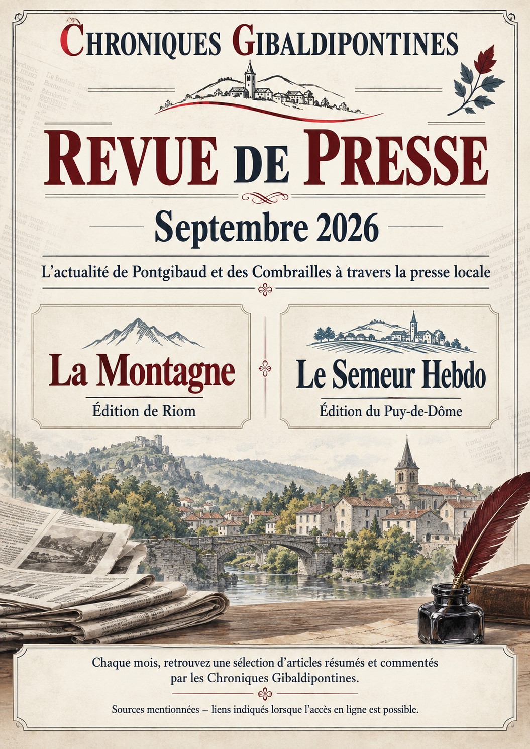 Revue de presse de septembre 2026